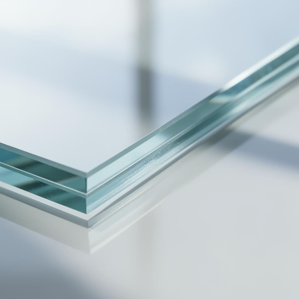Verre feuilleté trempé sécurit pour garde-corps — vitrage 8.8.4, 10.10.4, intercalaire SGP